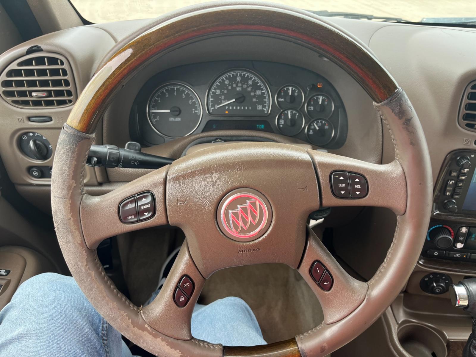 2007 GOLD /TAN Buick Rainier CXL (5GADS13S172) with an 4.2L L6 DOHC 24V engine, 4-Speed Automatic transmission, located at 14700 Tomball Parkway 249, Houston, TX, 77086, (281) 444-2200, 29.928619, -95.504074 - Photo #16